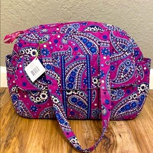 Vera Bradley Baby Bag Boysenberry